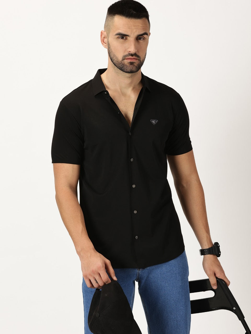 Men's Jazy Shirt - Black