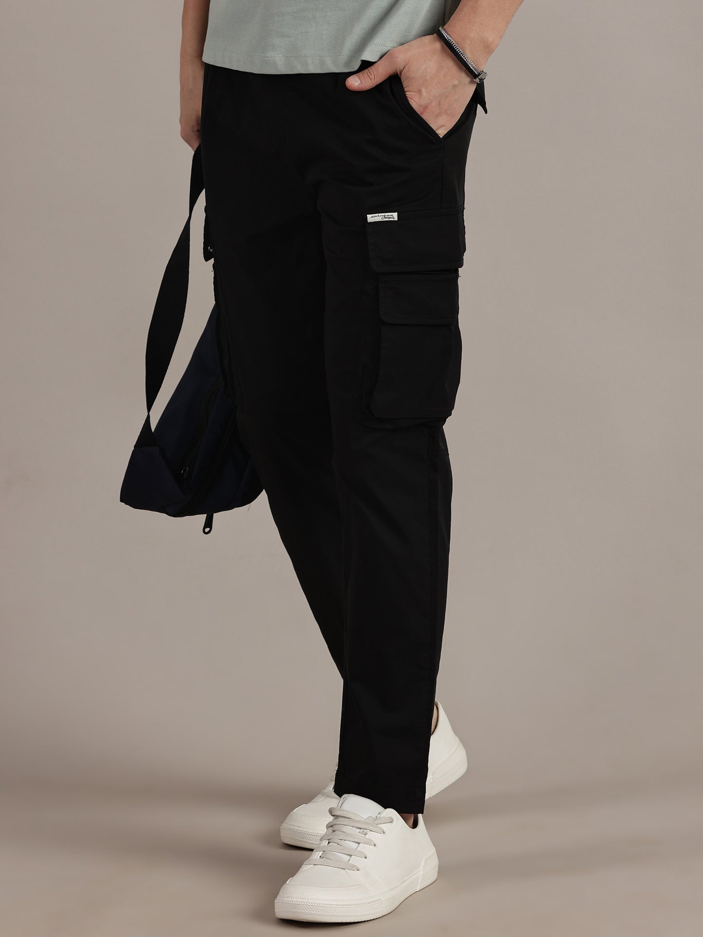 Black Cargo Pants